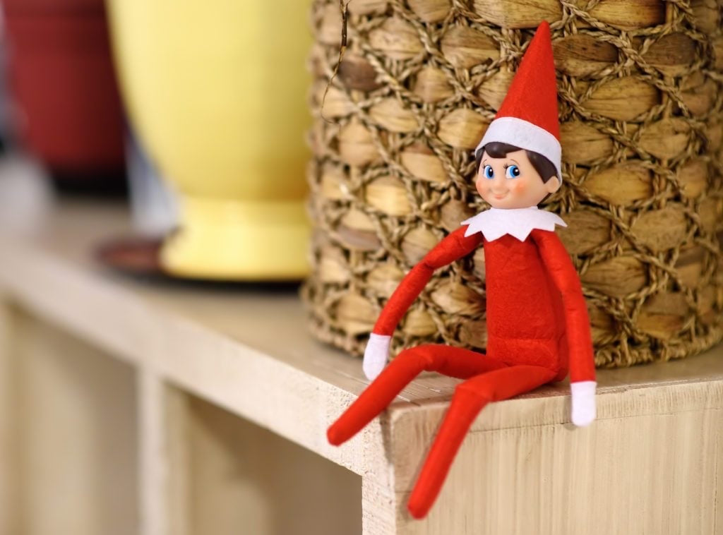 Elf on the shelf | jongen | met boek Nederlands