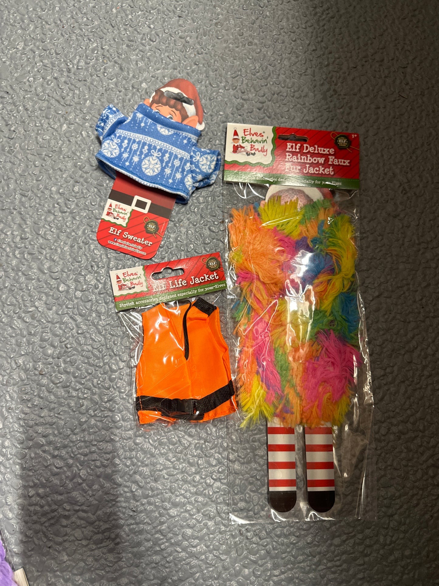 Elf accessoires | kleding pakket 4