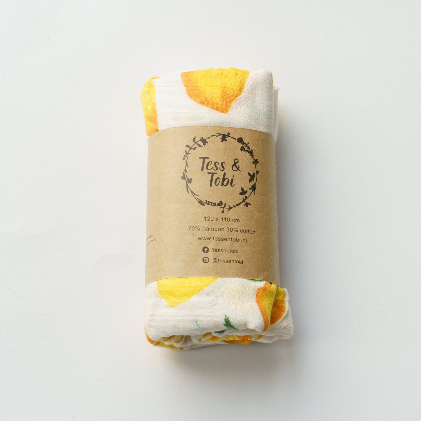 Hydrofiele doek XL | citroenen