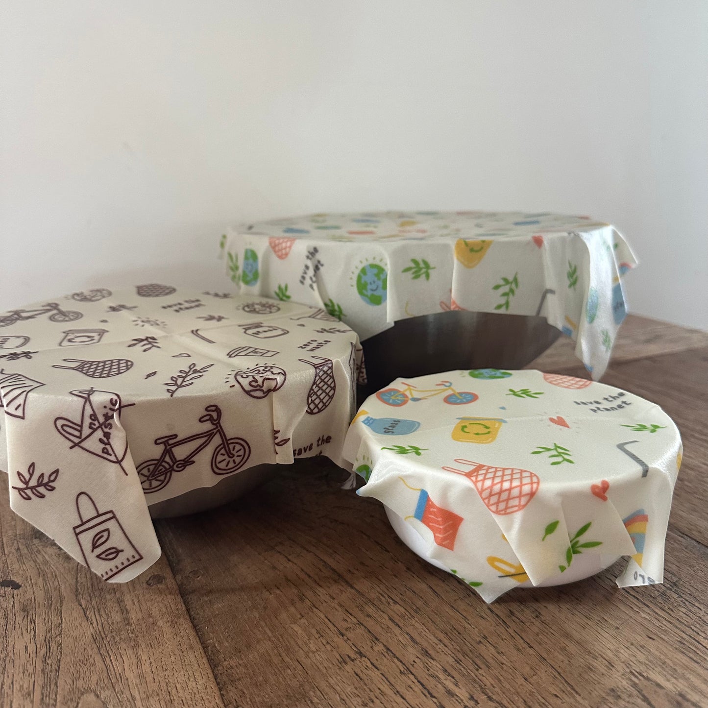 Bijenwas doeken | 3 maten | zero waste