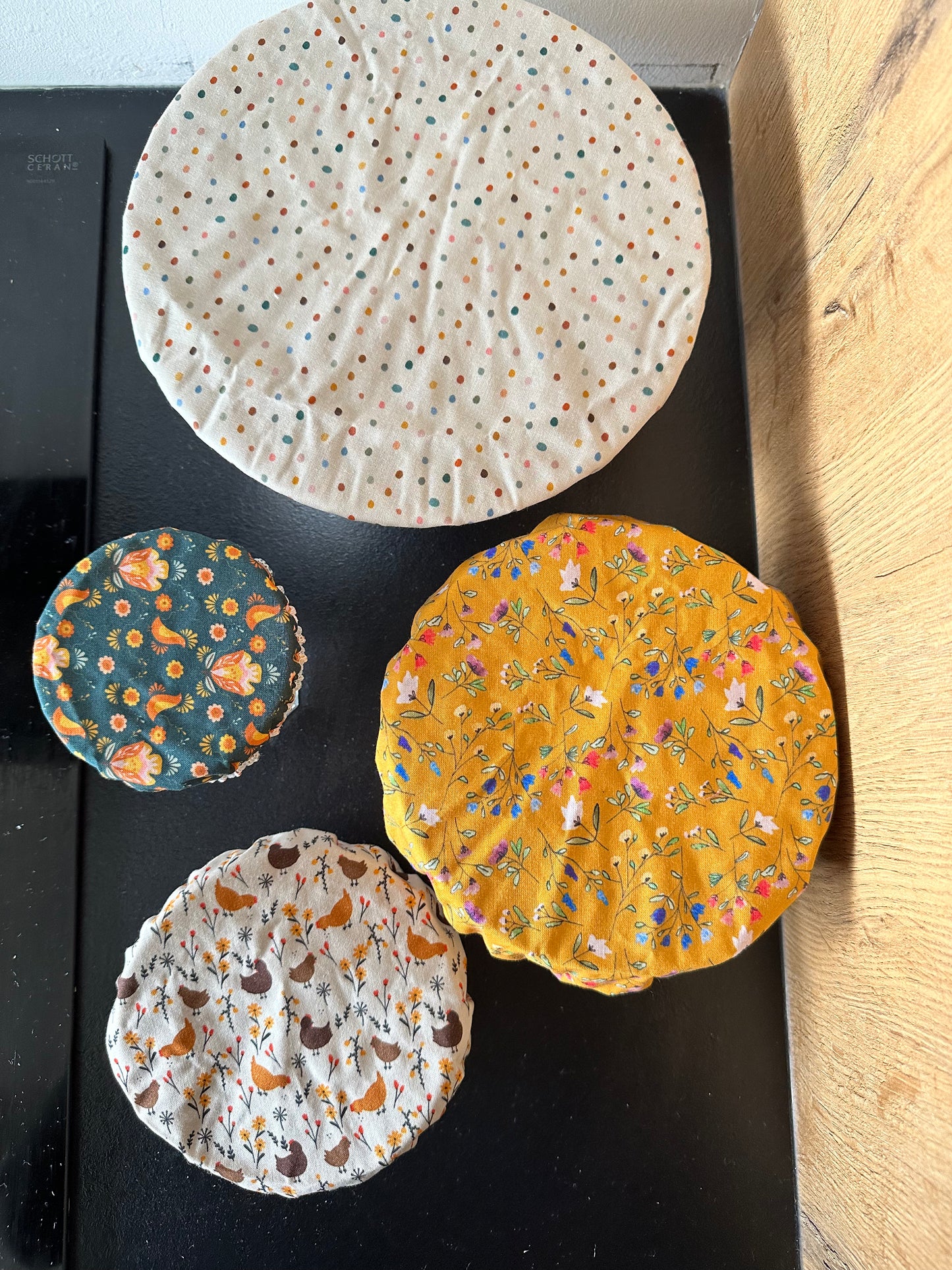 Tess & Tobi | bowl covers | set van 4 | SillyGoose