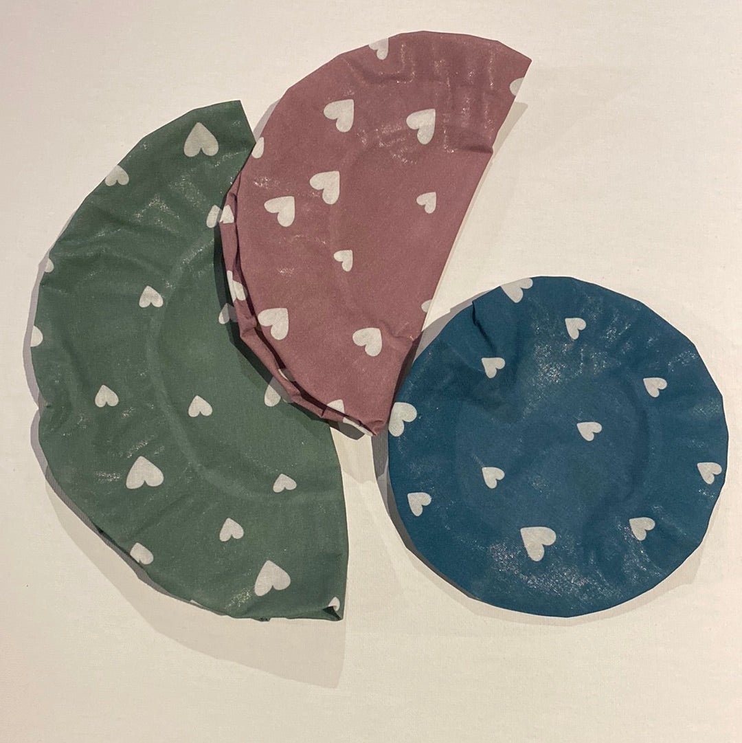 Jut & Julie | bowl covers | set van 3 | hartjes