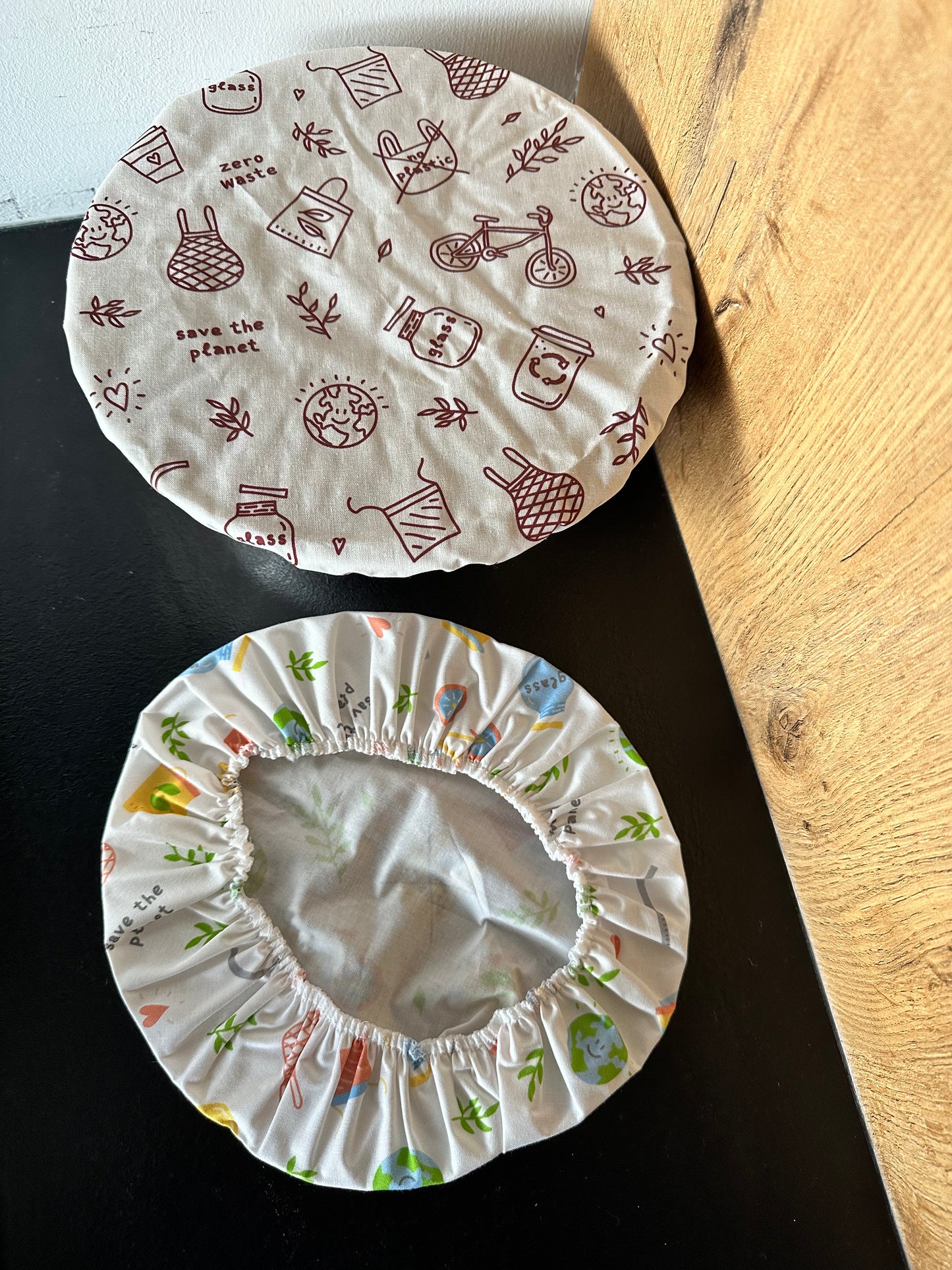 Tess & Tobi | bowl covers | 2 stuks maat L | zero waste