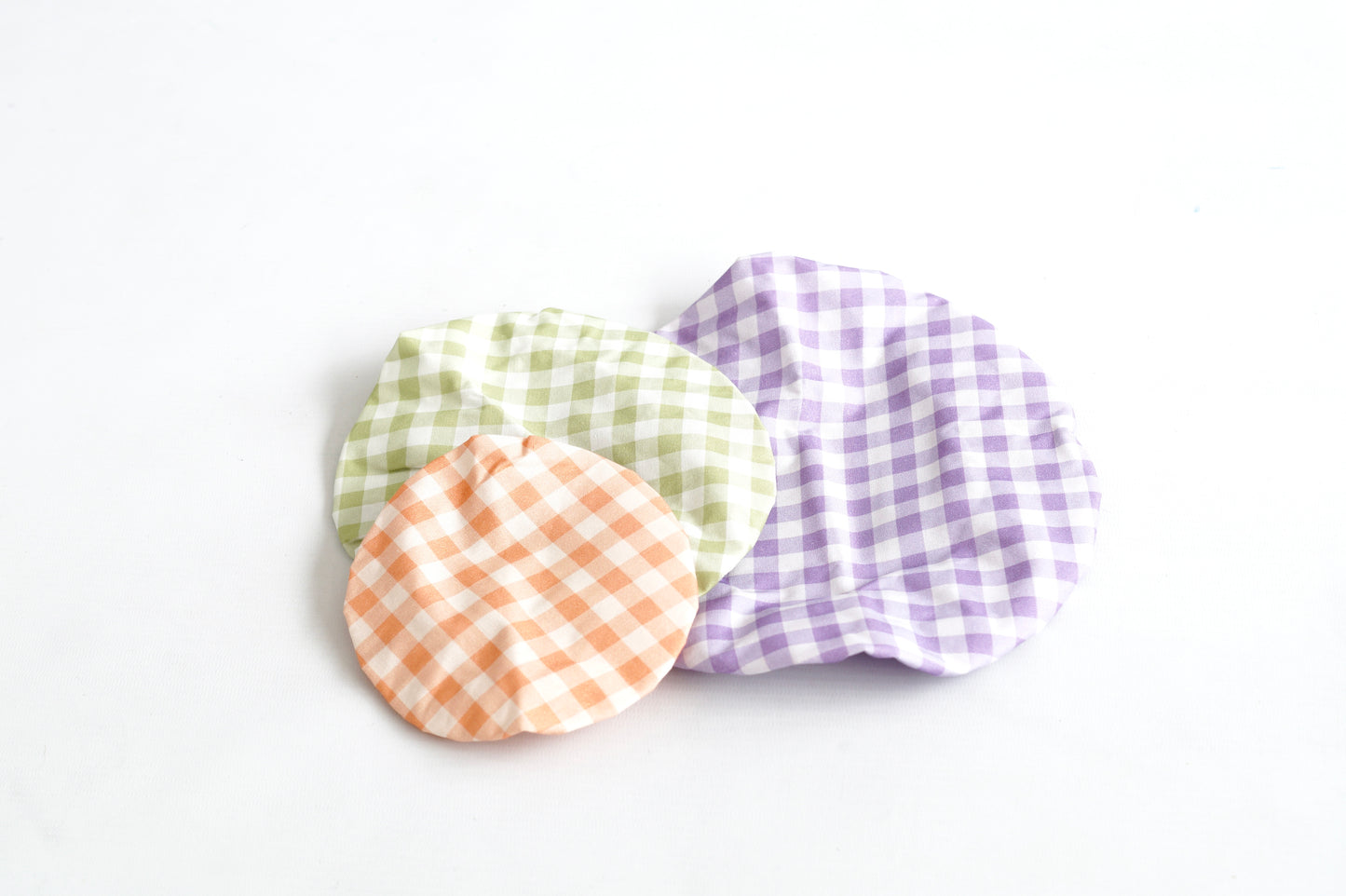 Tess & Tobi  | bowl covers | set van 3 | ruitjes