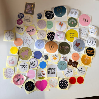 Verrassingssetje stickers