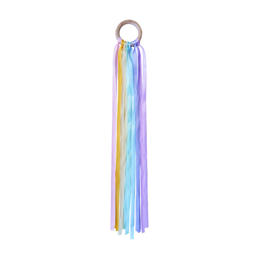 Handvlieger met linten | danslinten | pastel