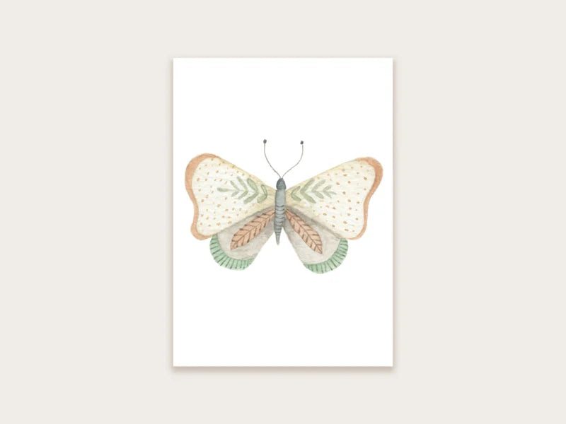 Postkaart Appeloogje | vlinder