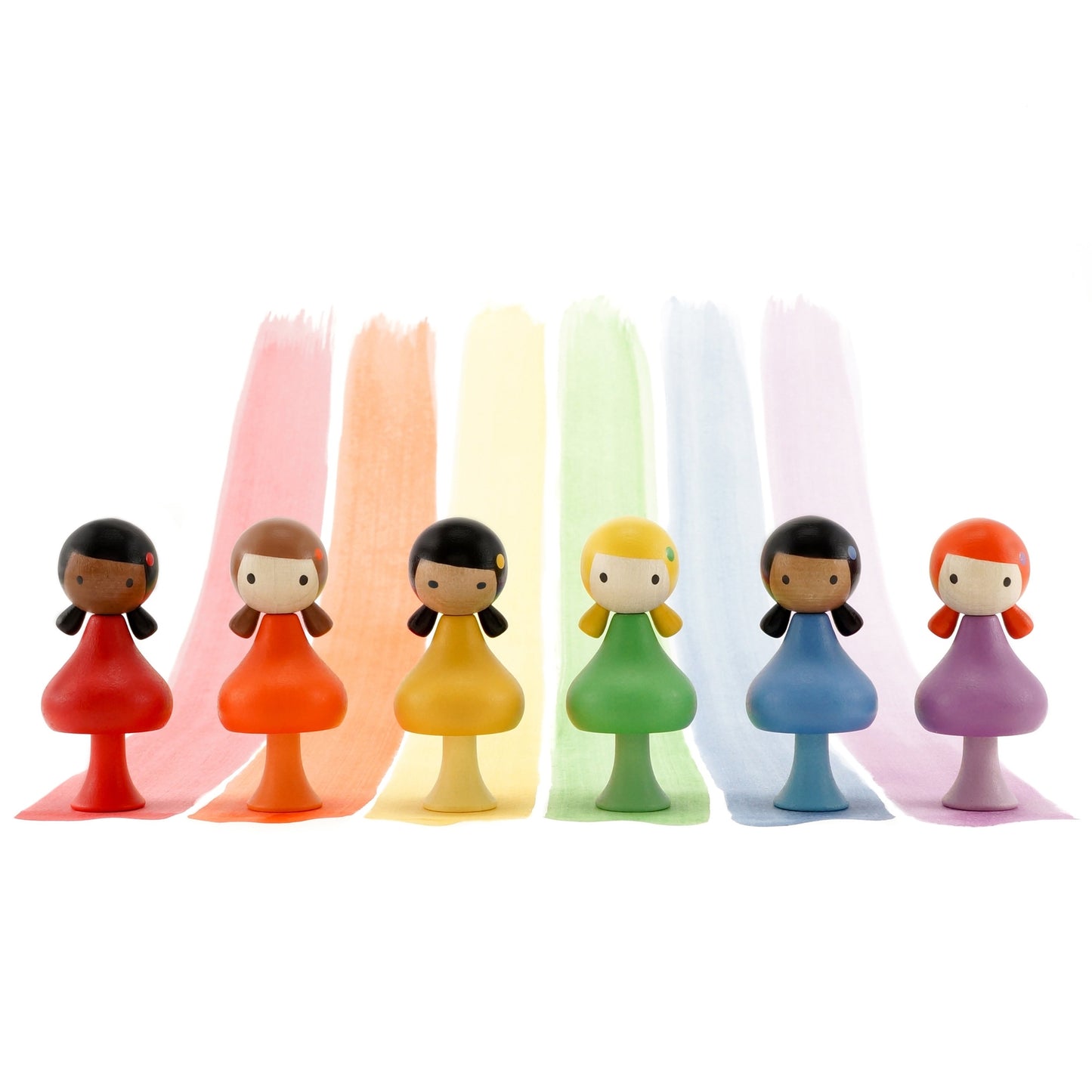 Clicques | regenboog set meisjes