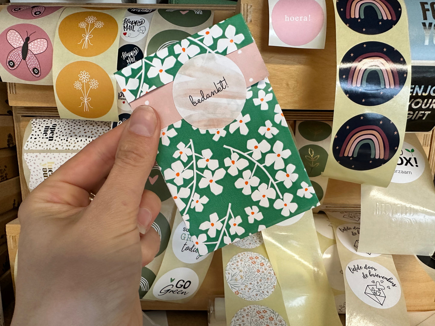 Verrassingssetje stickers