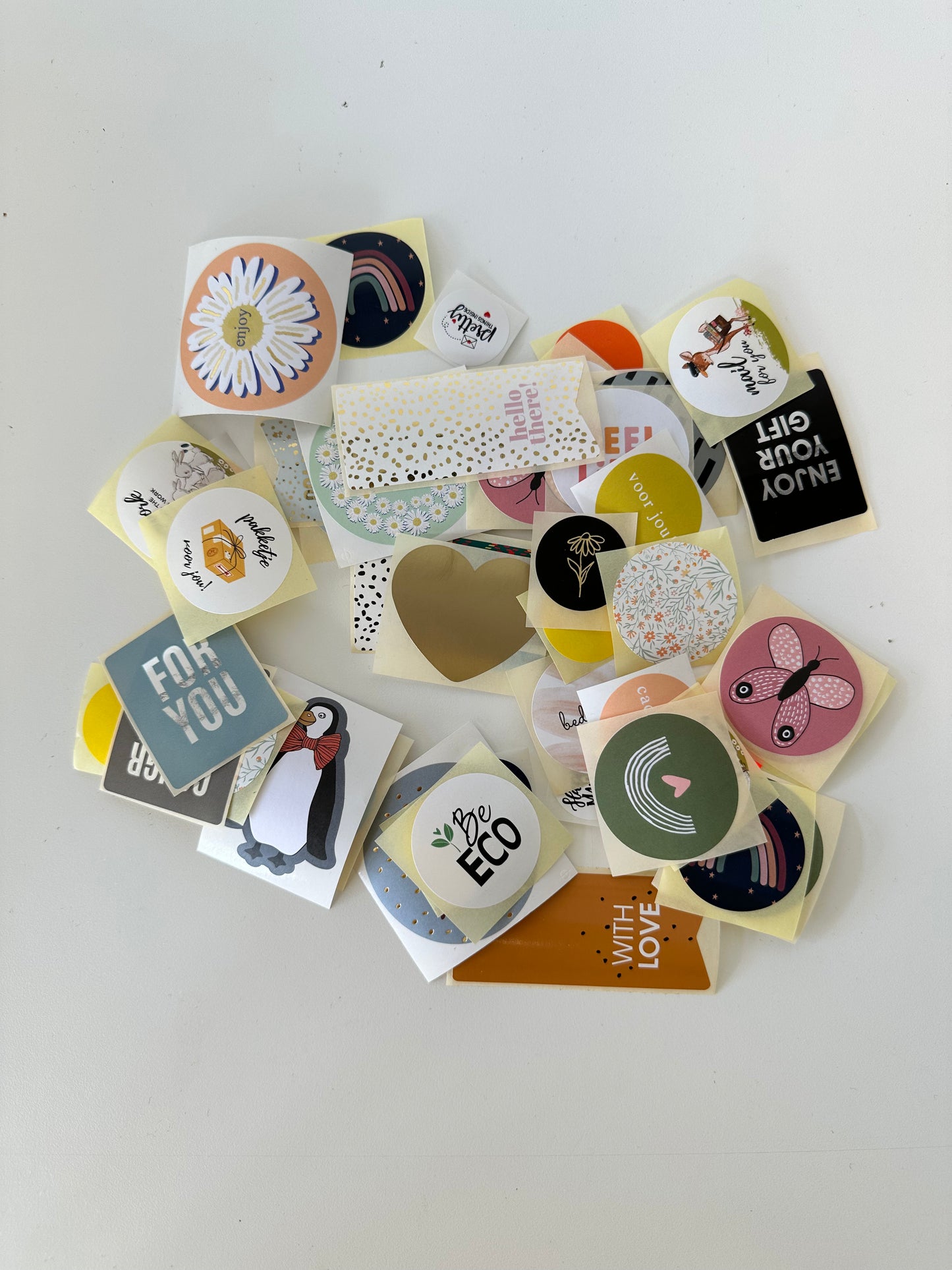Verrassingssetje stickers